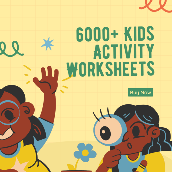 6000+ printable worksheets for kids! Boost learning and fun with our comprehensive activity bundle - Digital Growth Gurus