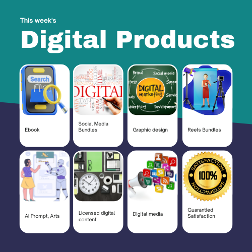 Digital products have revolutionized the way goods and services are created, distributed, and consumed. For creators, the advantages are manifold. Beyond the obvious benefits of high profit margins and low overhead. -Digital Growth Gurus