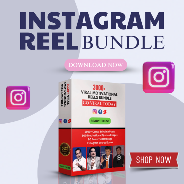 Reel Bundles - Each reel is a masterpiece, designed to grab attention, engage viewers, and boost your online presence. Best of all, with full resell rights, you can monetize your creativity and share the magic with others.